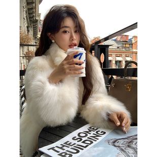 2024 Autumn and Winter New Toca Faux Fox Fur Internet Popular Young Korean Fur Women's Winter Short Mao Mao Short Coat