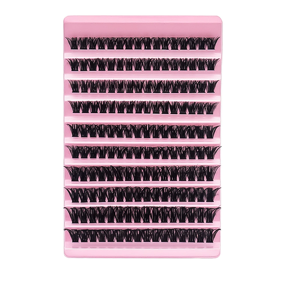 Сегментированная поддон для ресниц (DIY LASH 80P), щетинки для горячего расплавления, пинцет и набор клея