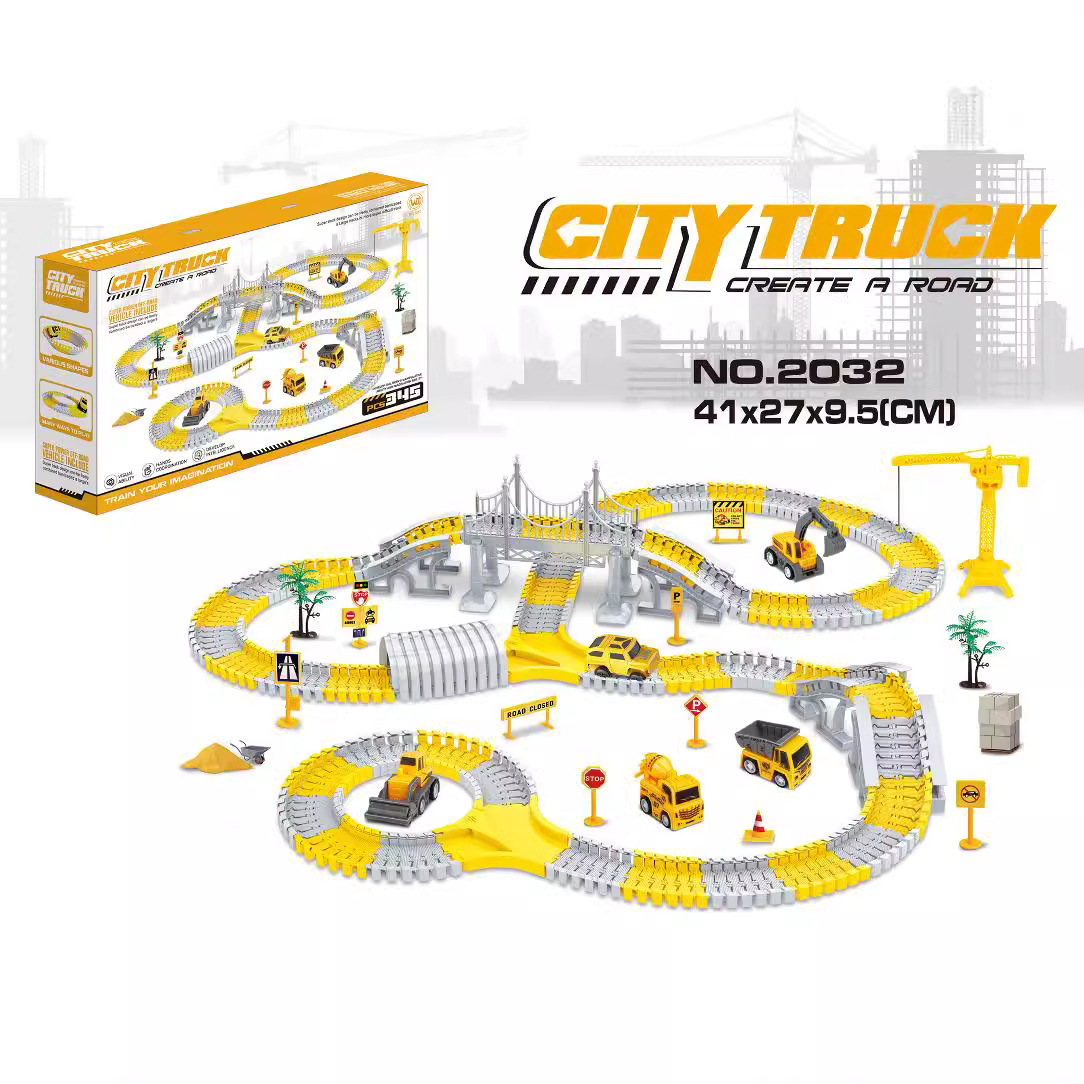 Desmontaje y montaje de vehículos de ingeniería bloques de construcción educativos de juguete para niños y niñas