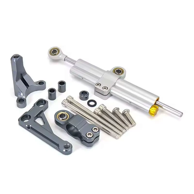 2018-2023 steering stability shock, Motosiklet ləvazimatları və aksesuarları - cb1000r-2018-2023-titanium-ruler-titanium-color-olins-same-style-silver-damper