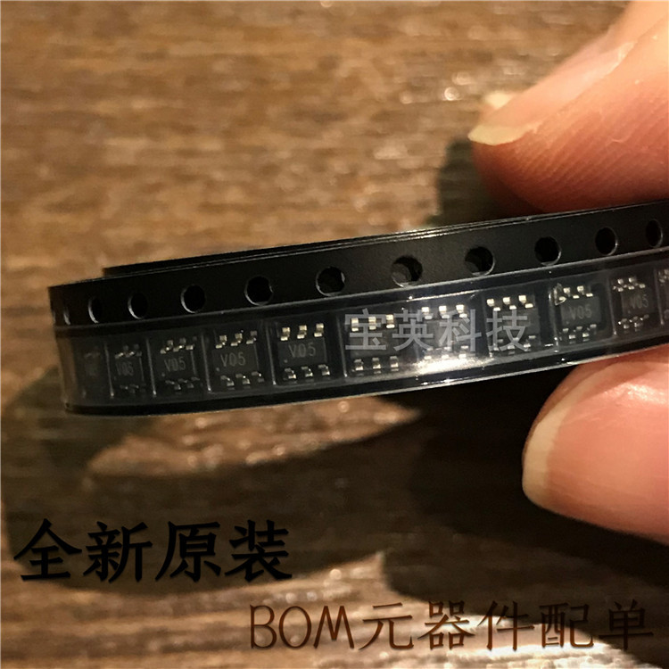 SRV05-4.TCT 丝印:V05 5V 3K低电容ESD/TVS二极管 IC芯片 SOT23-6