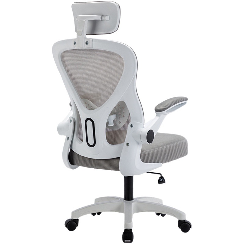 Silla ergonómica de oficina, diseño cómodo con soporte lumbar, ideal para uso doméstico u oficina, al por mayor