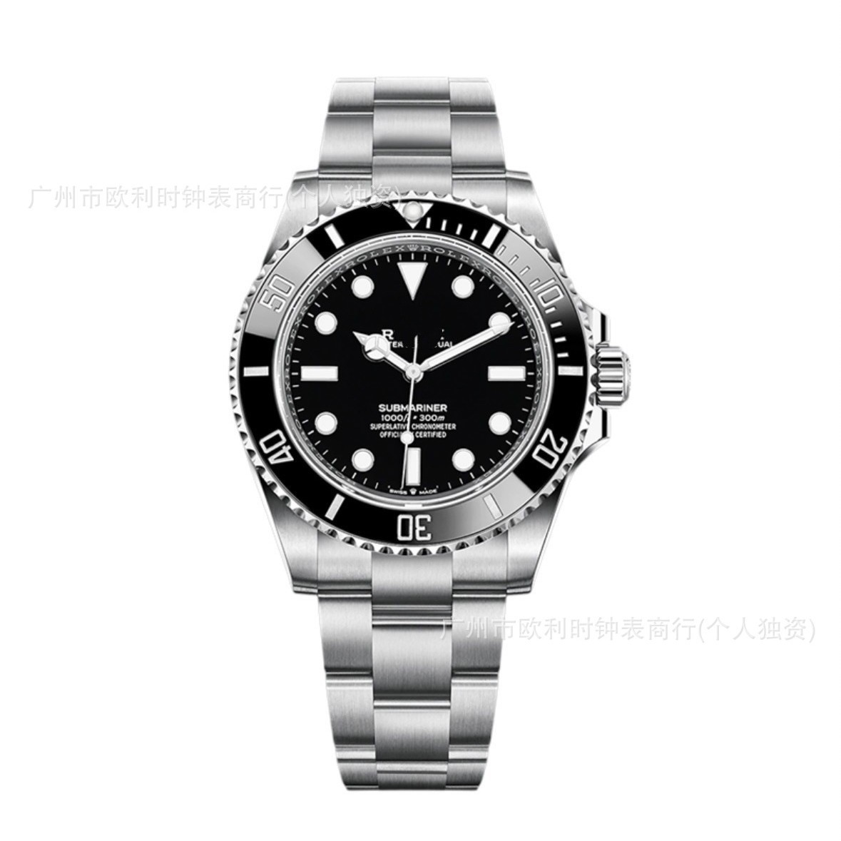 Cross-Border Green Water Ghost Watch Wholesale Black Water Ghost Fully Automatic Mechanical Watch Steel Belt Waterproof Luminous Men's Business Watch