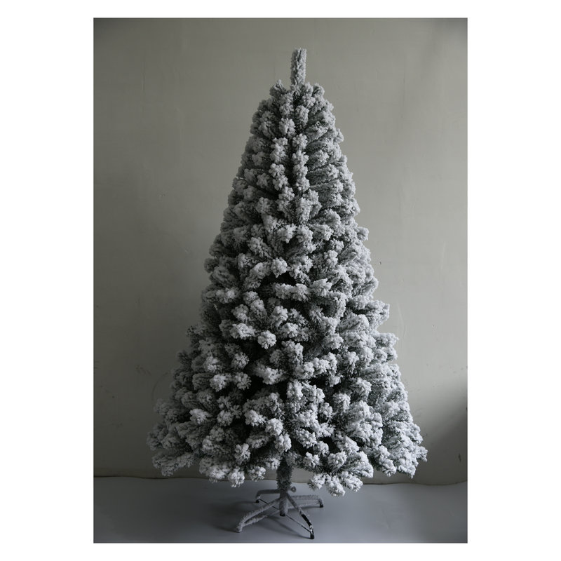 Large -sized velvet spray snow Christmas tree white encrypted…