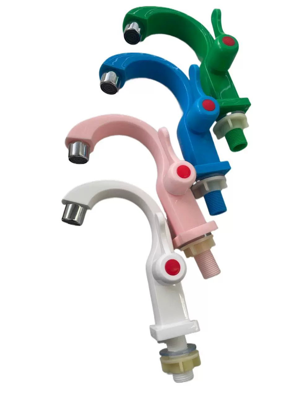 厂家批发月亮湾水龙头现代简约塑料水龙头单联式浴缸龙头