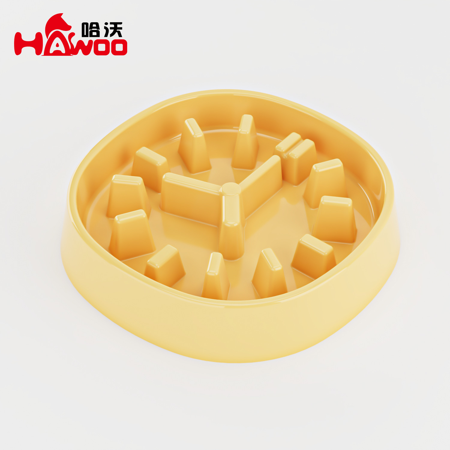 Al por mayor transfronterizo estilo casero anti-choke tazón de comida lenta pp hueso de plástico anti-choke comida lenta tazón de comida para mascotas tazón de fuente de perro suministros