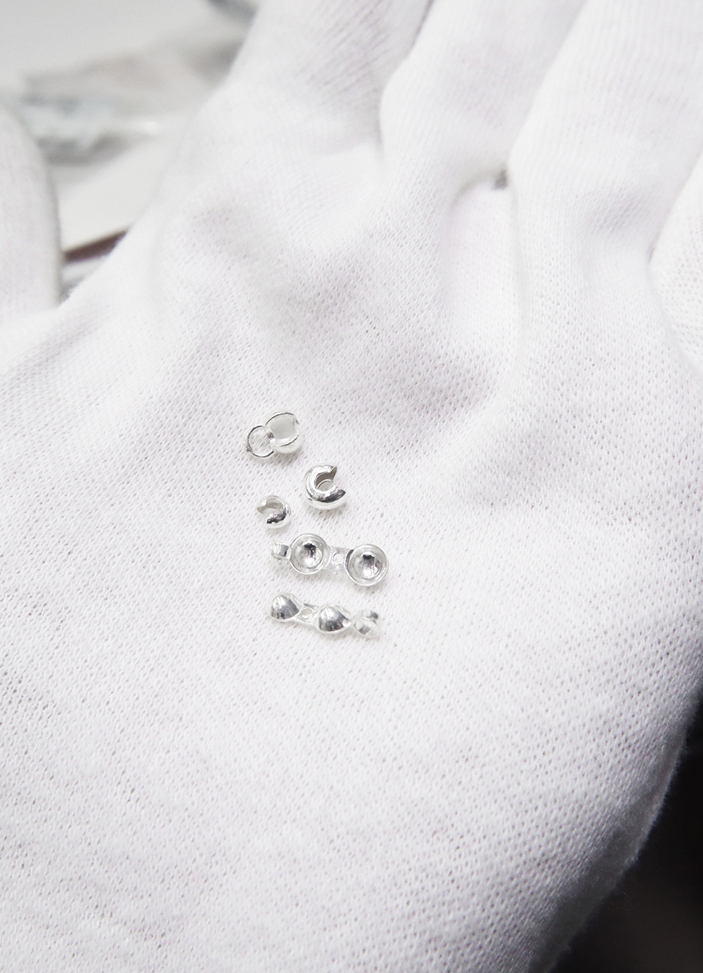 Solid Color Pattern Simple Style Style 1 Piece 925 Sterling Silver Solid Color Jewelry Buckle Jewelry Accessories