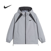 情侣款冲锋衣男女秋季2025新款潮牌防水防风夹克宽松百搭连帽外套