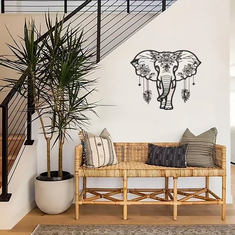 Iron Art Metal Sailboat Shape Wall Art Ocean-Themed Children's Room Decoration Sailboat Artwork Cross-Border Hot-Selling Outdoor Item
