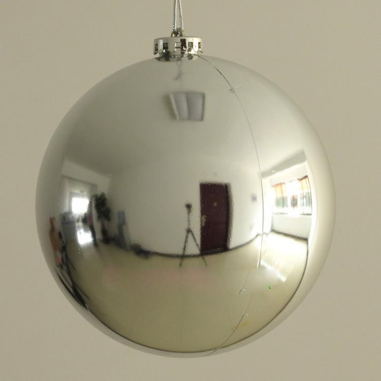 25cm BOLA DE Navidad bola galvanoplastia Hotel Mall KTV ventana boda lugar diseño decorativo bola al por mayor