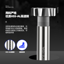 非标定制 T型刀铣刀数控加工中心开槽直柄白钢高速钢T型槽超硬T形