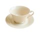 French Style Coffee Cup and Saucer Set Milk Yellow Ceramic Mug Small and Special Beautiful Light Luxury Ins Office Cup