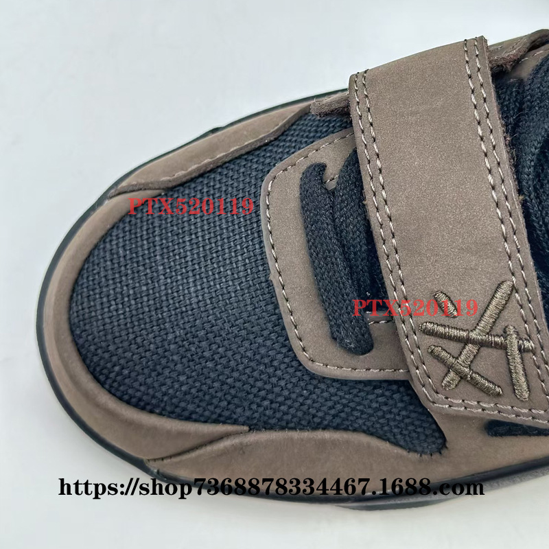 Zapatos Putian Cut original puro The Check x Travis Scott zapatillas de baloncesto para hombres y mujeres de marca compartida aj