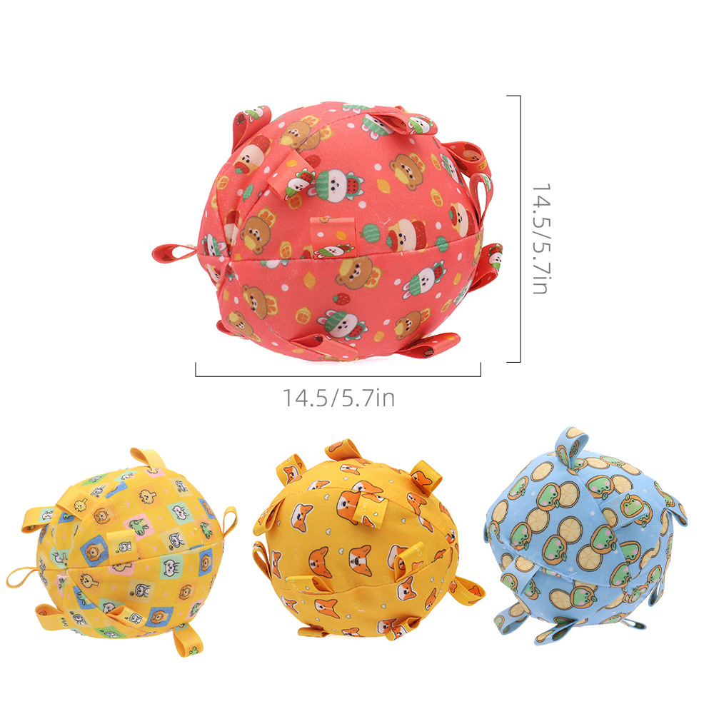 Spot al por mayor juguetes para mascotas con sonido, campanas de algodón, juguetes de sonido para perros, juguetes para perros resistentes a morder