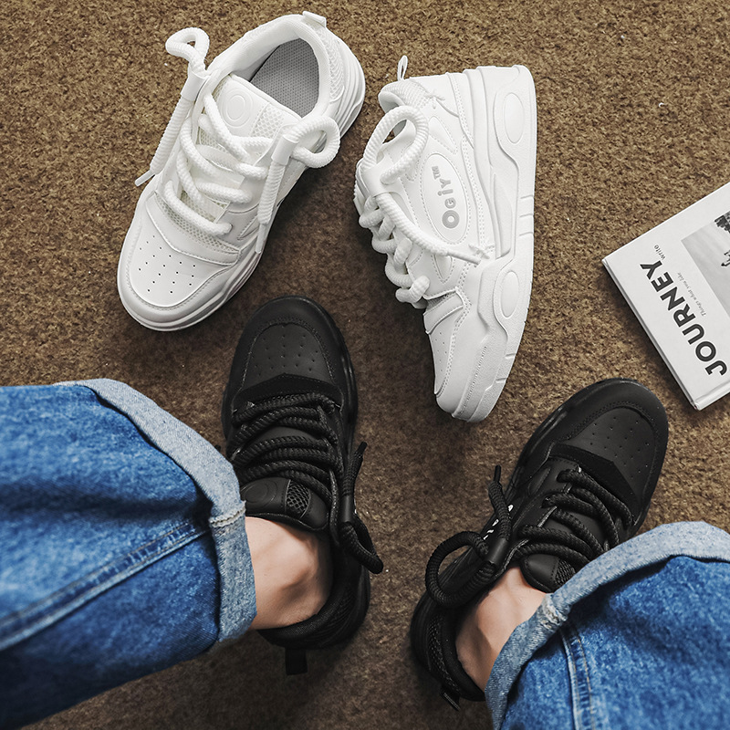 Retro bread shoes winter new men's shoes national fashion niche fashion board shoes casual all-Match platform heightening shoes C209 Retro bread shoes winter new men's shoes national fashion niche fashion board shoes casual all-Match platform heightening shoes C209