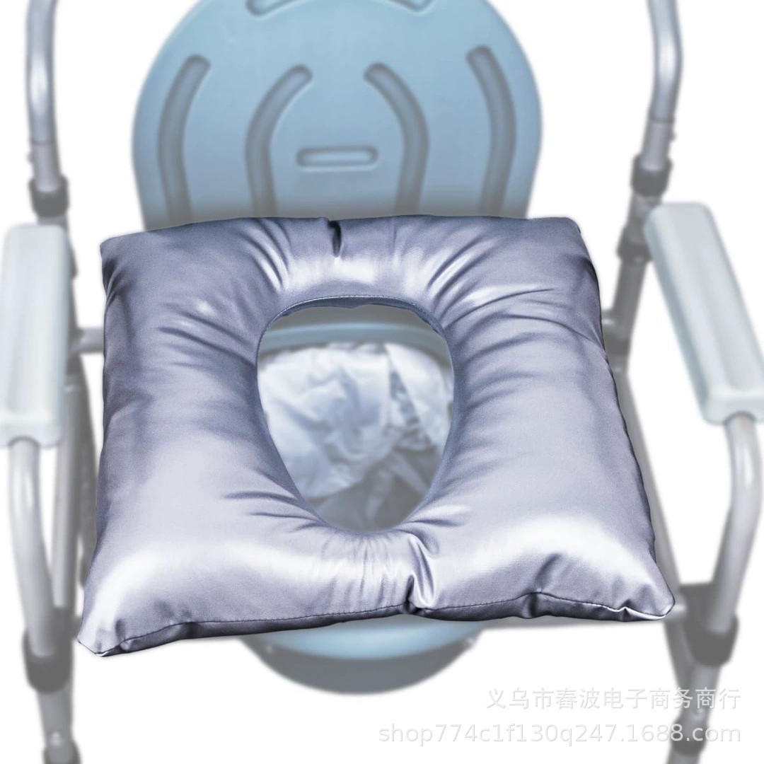 Туалет для пожилых и беременных женщин, подушка против пролежней, утолщенное сиденье для унитаза, мягкая подушка, увеличивающий коврик для унитаза, водонепроницаемая мягкая сумка