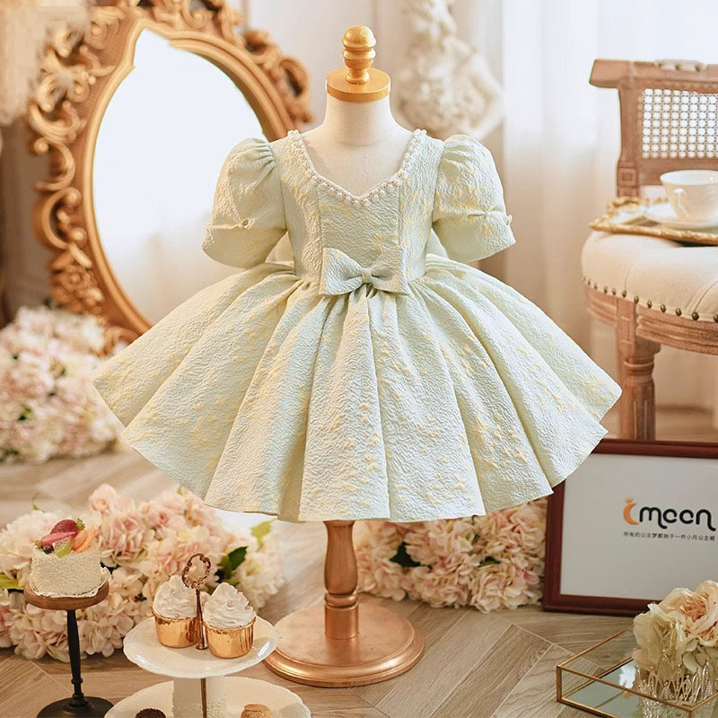 Festliches Prinzessinnenkleid Für Mädchen Zur Geburtstagsfeier_voghion.com