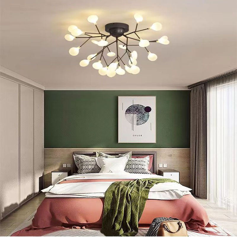 27 головок черный акрил + трехцветная подсветка