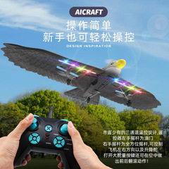 Cross-border new product BM17 Eagle glider fixed-wing three-channel remote control foam aircraft flying bird Black Hawk aircraft model