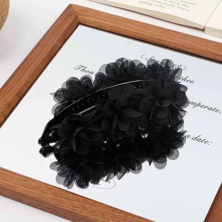 Pinzas para el cabello coreanas exquisitas y de alta gama para mujer, versátiles para peinados recogidos en la parte posterior de la cabeza, pinzas de tiburón, tamaño extragrande para cabello grueso, pinzas de garra, horquillas.