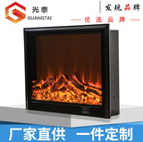 Производители пожарной печи моделирование огненной встроенной электрической пожарной печи ядро ​​отопление европейского в стиле дома мраморная печь Мраморная печь