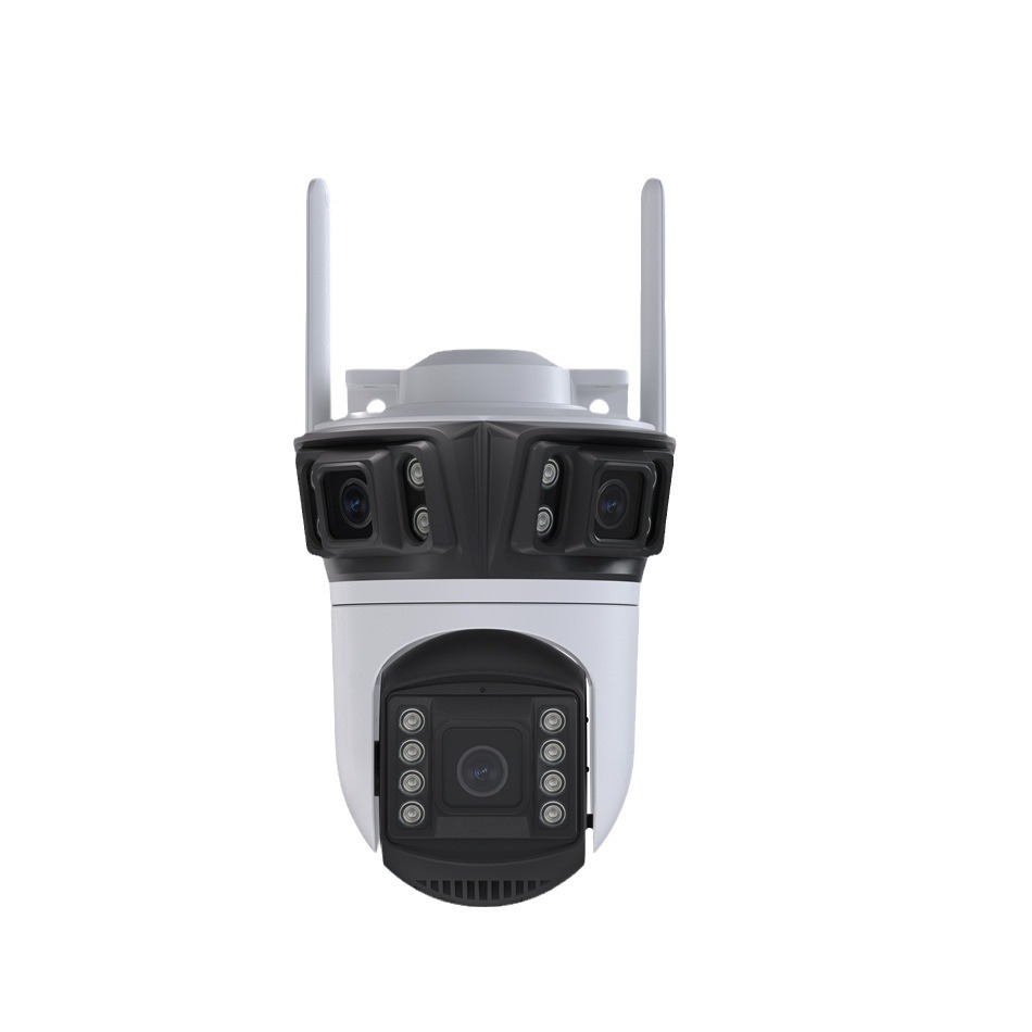 icsee3 目 3 スクリーン画面スマート高精細ワイヤレス WIFI カメラ屋内と屋外のフルカラー 360 度防水リモート