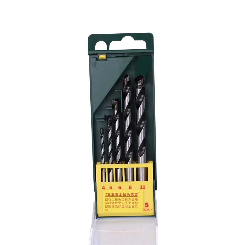 博世(Bosch)石工混凝土钻头5支套装 2607019444