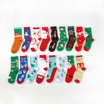 Tide, (Трансграничная торговля), демисезонные трендовые носки, рождественские гольфы, европейский стиль, Amazon, средней длины