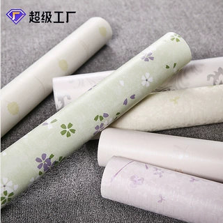 定制亚马逊自粘墙纸wallpaper小米数卧室装饰印花墙贴pvc植物花卉