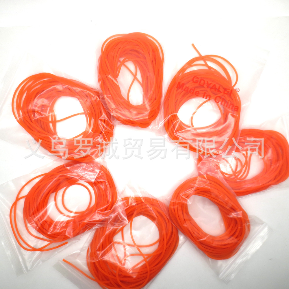 钓鱼实心皮筋 2.2mm  (7)