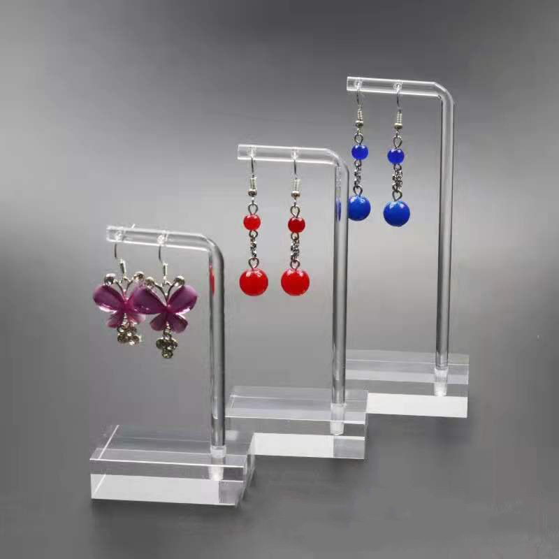 Simple Style Solid Color Arylic Jewelry Rack display picture 1