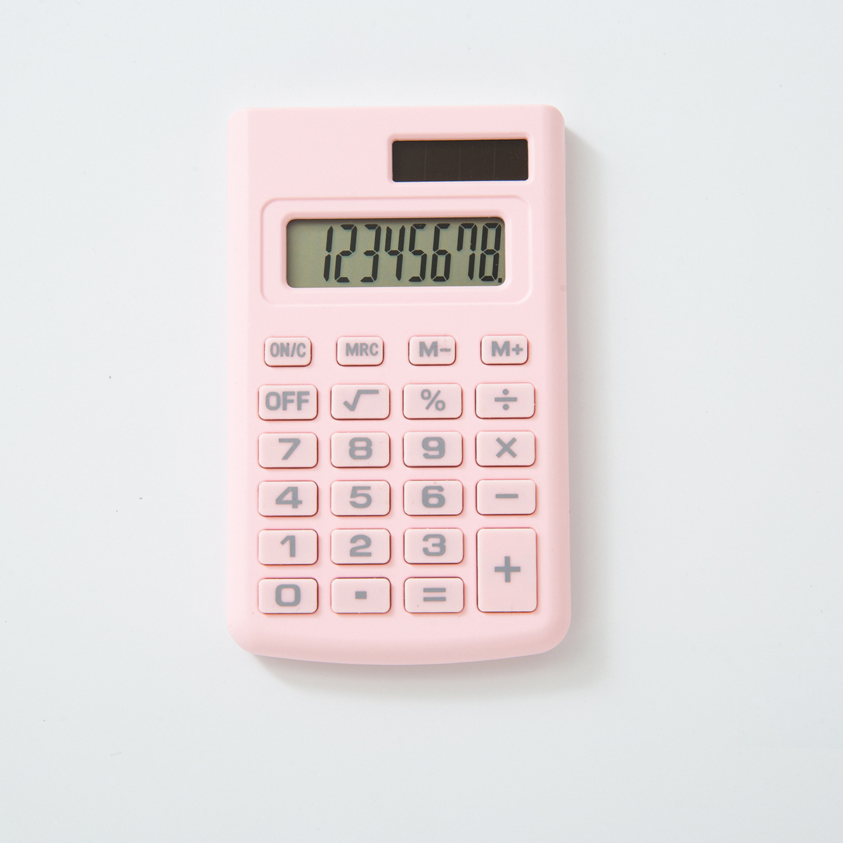 Mini lindo estudiante de 8 dígitos color caramelo calculadora de macaron portátil impresión de LOGO de mano regalos transfronterizos