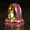 Golden foundation, ring stainless steel