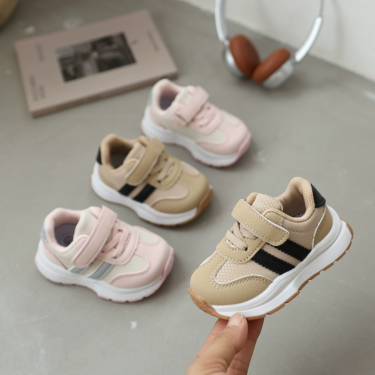 Дропшиппинг осенняя новая мужская и женская детская спортивная обувь, детская легкая кожаная обувь для малышей, дышащая обувь Forrest Gump