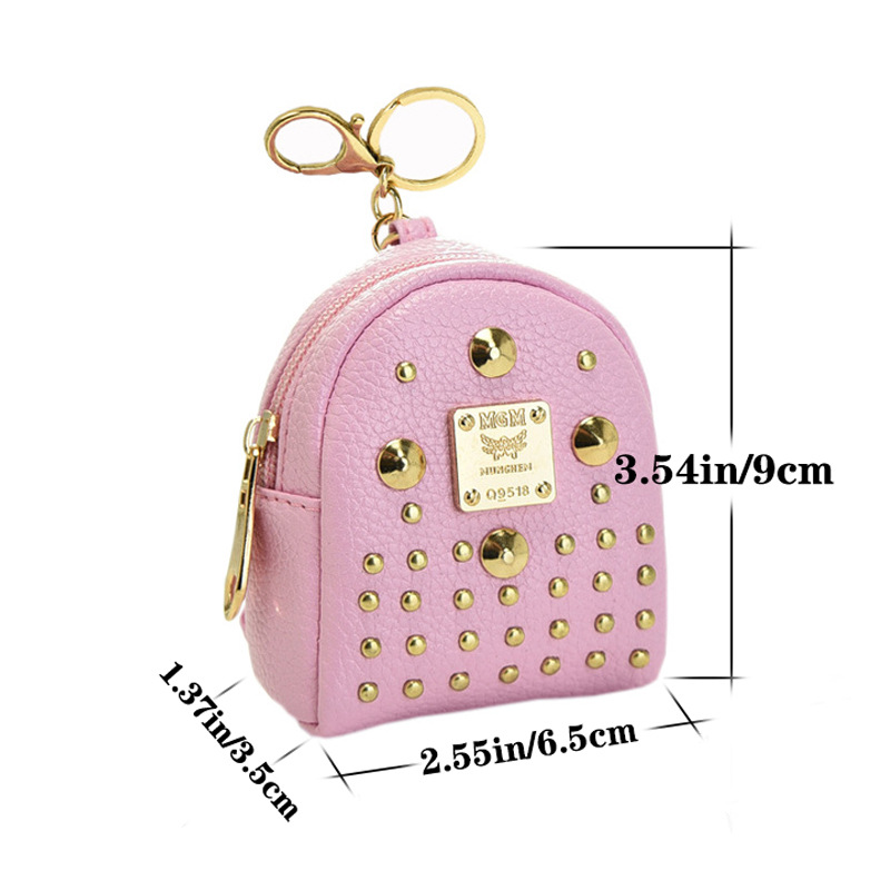 Bolso de las mujeres 2023 nuevo pequeño bolso de La Moneda bolso femenino estudiante todo partido llavero integrado auricular bolsa de la moneda