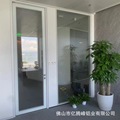 广东深圳办公室玻璃隔断铝合金隔断钢化玻璃墙双玻内置百叶高隔间