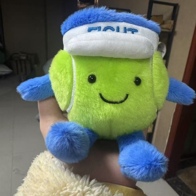 かわいいバドミントン人形のペンダント、かわいいぬいぐるみ、ぬいぐるみペンダント、人形ギフト、誕生日プレゼント|undefined