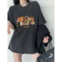 短袖夏季印花美式t恤