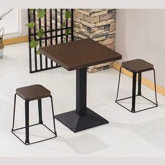 Dining Table and Chairs for Home Small Apartment Dining Table and Chair Combination Modern Simple Dining Table Milk Tea Cafe Durable Table and Chairs Dining Table and Chairs for Home Small Apartment Dining Table and Chair Combination Modern Simple Dining Table Milk Tea Cafe Durable Table and Chairs