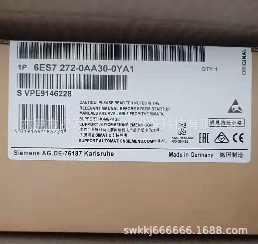 6ES7272-0AA30-0YA1 供应西门子原装TD200文本显示器库存现货议价
