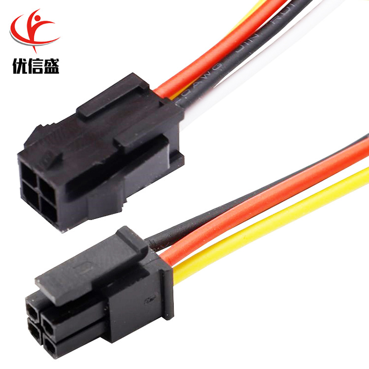 MX3.0端子线加工 莫仕3.0公母空中对插连接线43025/43020端子线