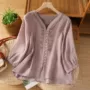 显瘦新款宽松外穿衬衫