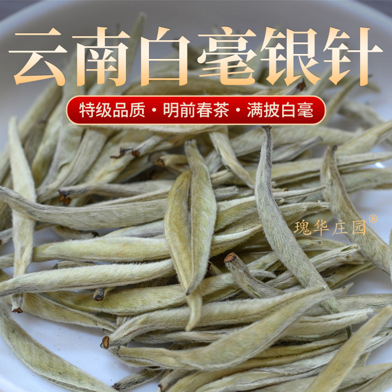 雲南ペコー銀針特別ルースティー卸売 2025 新茶京谷大白茶月光白茶バルク 500 グラム|undefined