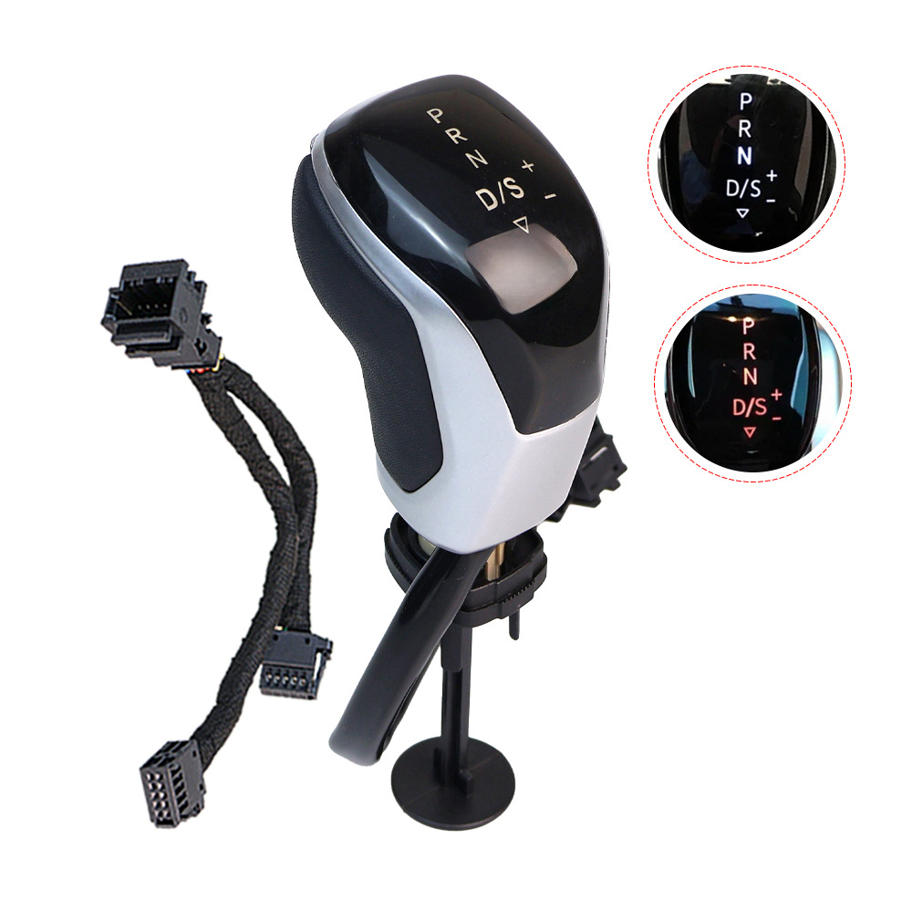 Foreign Trade Suitable for Volkswagen Automatic Transmission Car Gear Shift Knob, Best-Selling Led Gear Head, Electronic Gear Modification Accessories