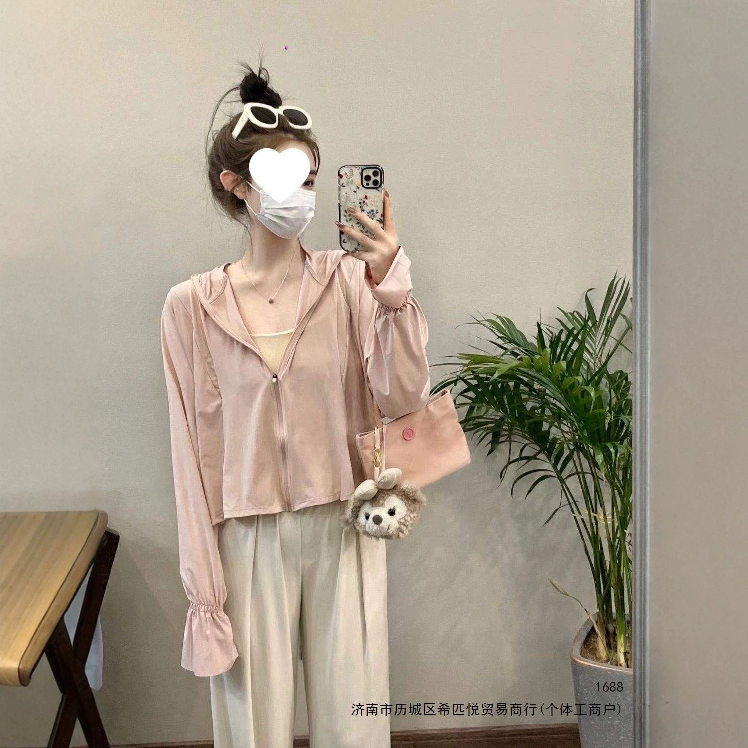 防晒衣女款夏季薄款新款宽松防紫外线长袖外套冰丝开衫防晒服潮