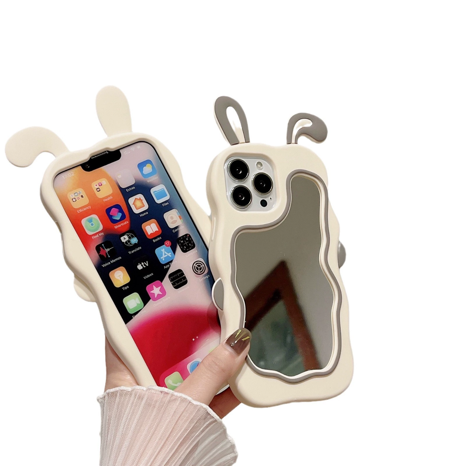 Apple, милый неоновый чехол совместимый с iPhone 13/12/11 из силикона, чехол для iPhone, 15promax