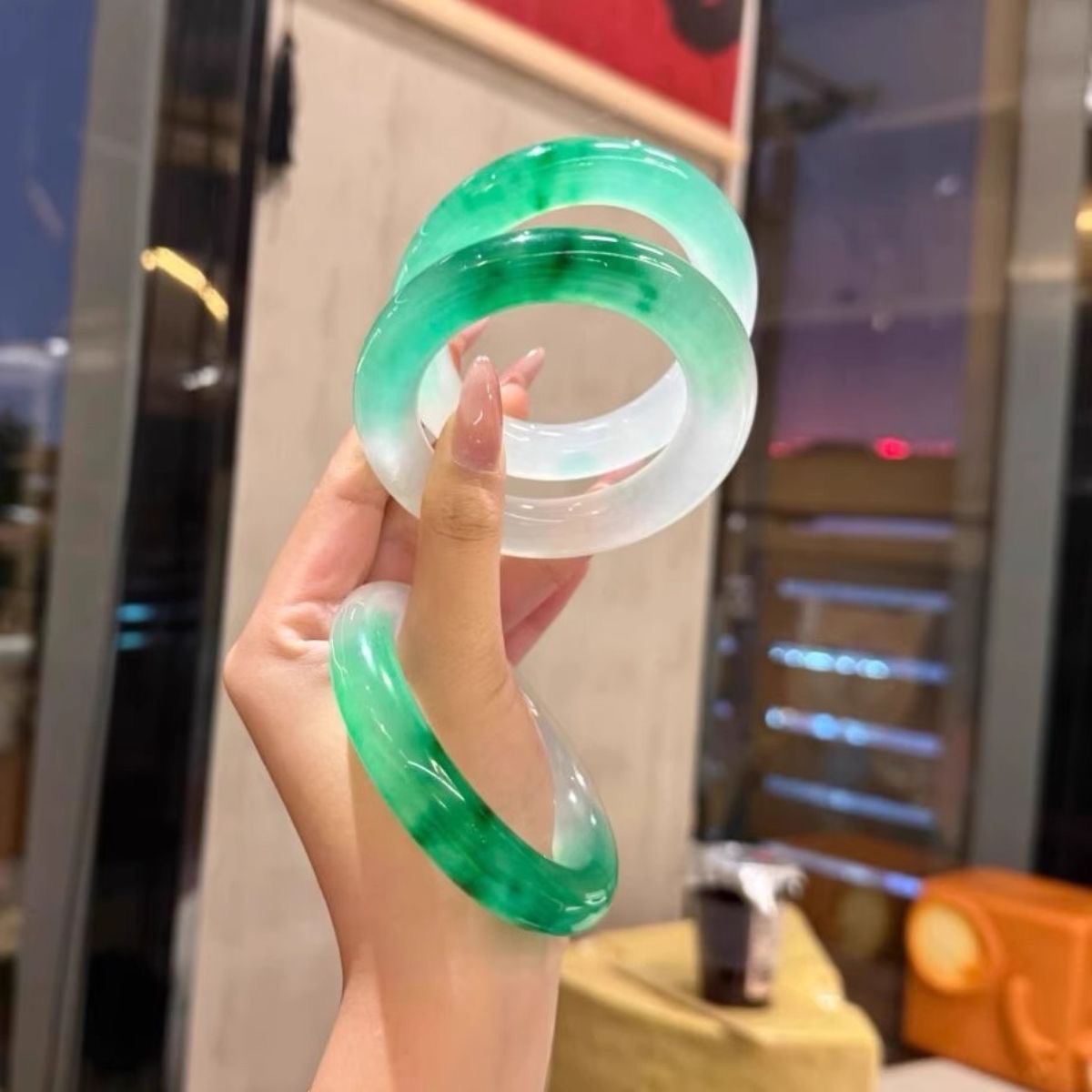 quartz emerald bracelet jade Myanmar