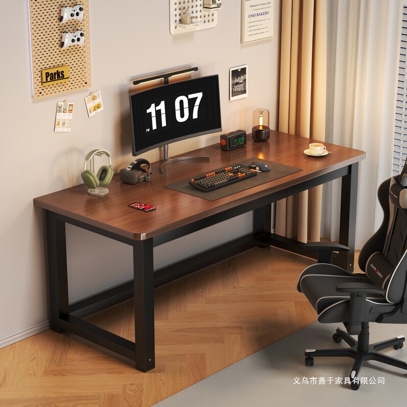 Learning and Training Computer Desk Desktop Home Rectangular Writing Desk White Table Simple Office Desk Bedroom