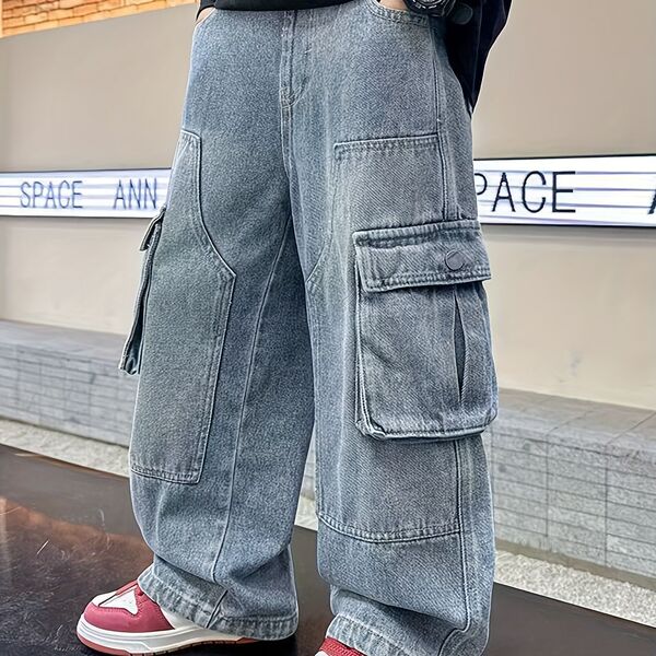 Demi-season jeans for boys