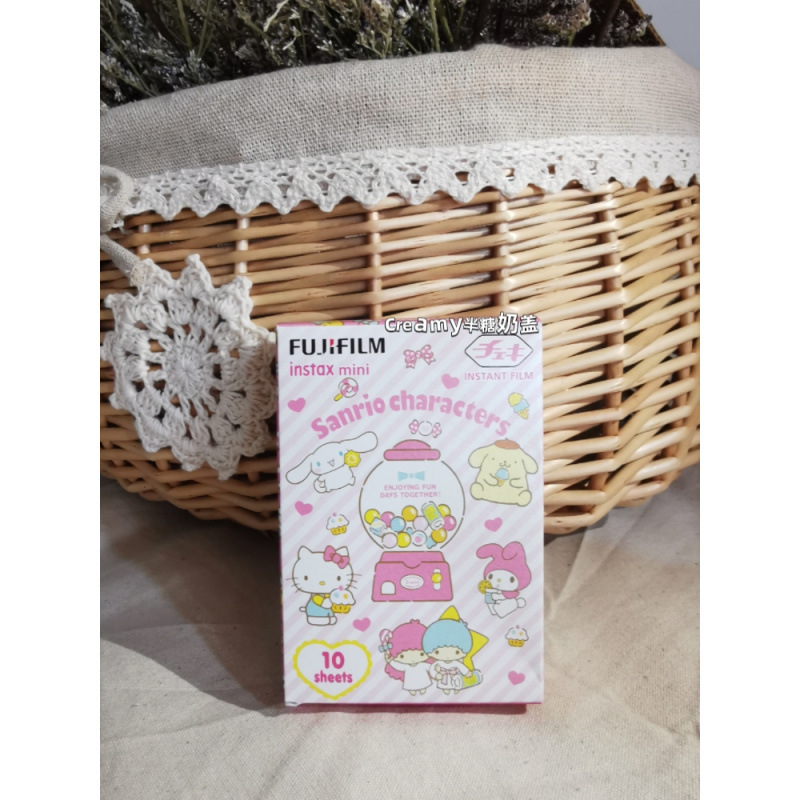 拍立得相纸mini9经典kt3寸helloKitty康mini12胶卷|undefined